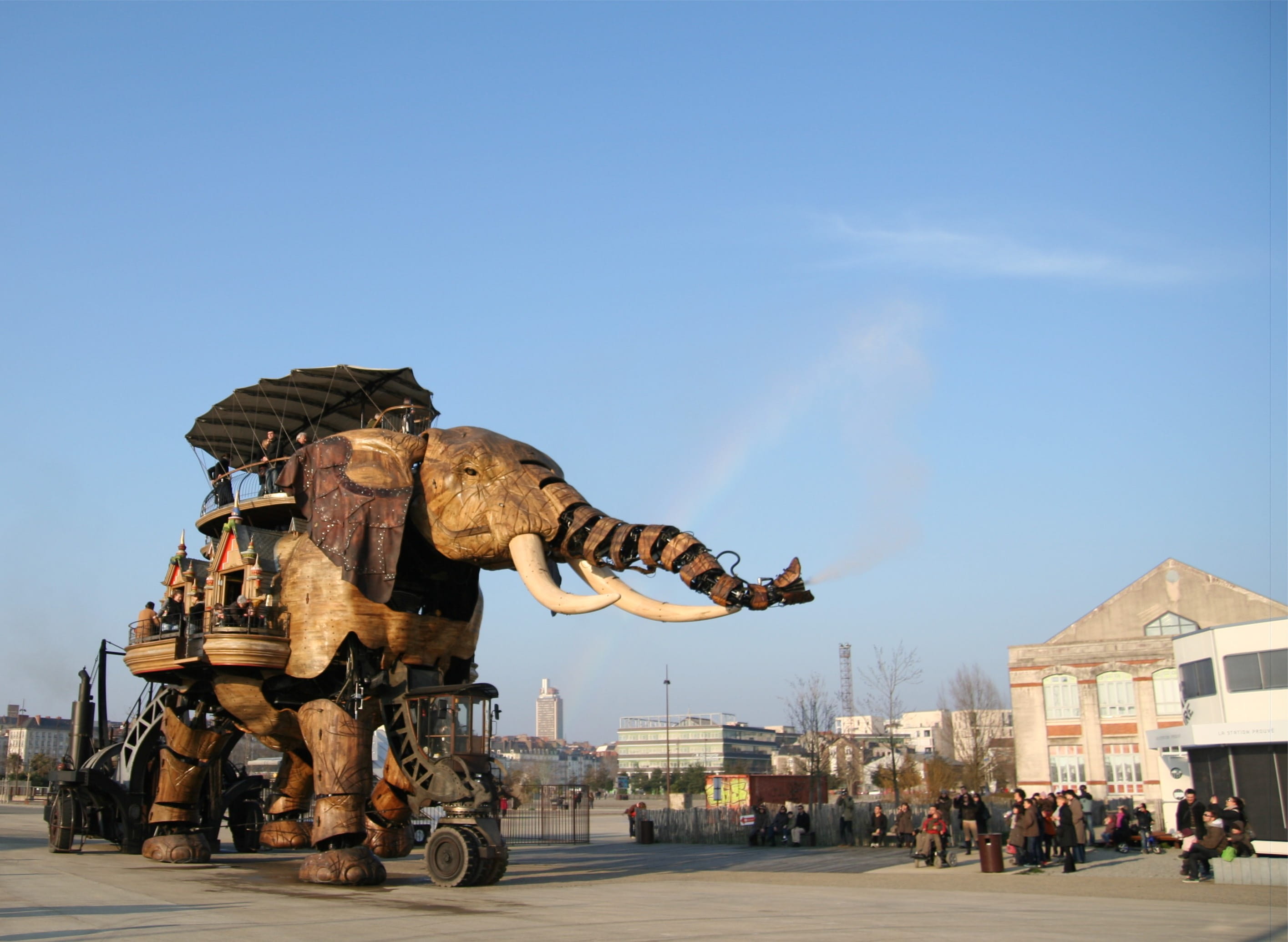 Machines de l'Île de Nantes - Éléphant mécanique géant